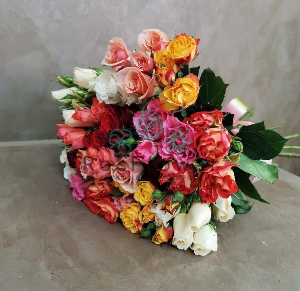 Букет цветов из: Розы в Сосны