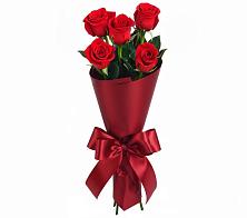 Букет 5 Красных роз Эдлесс Лав в Сосны