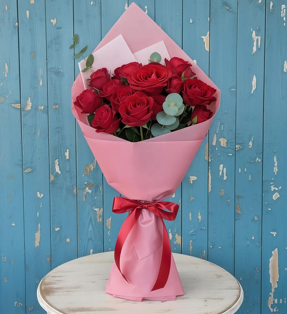 Букет цветов из: Розы в Сосны