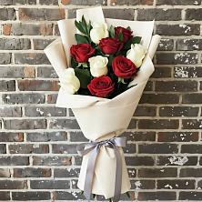 Букет цветов из:  Розы в Сосны