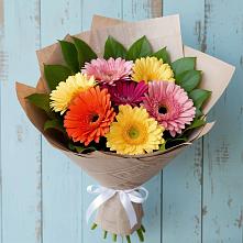 Букет цветов из:  Герберы в Сосны