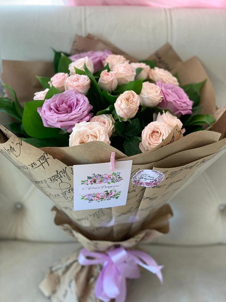 Букет цветов из: Розы в Сосны