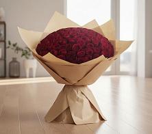 Букет 101 Красная роза в Сосны