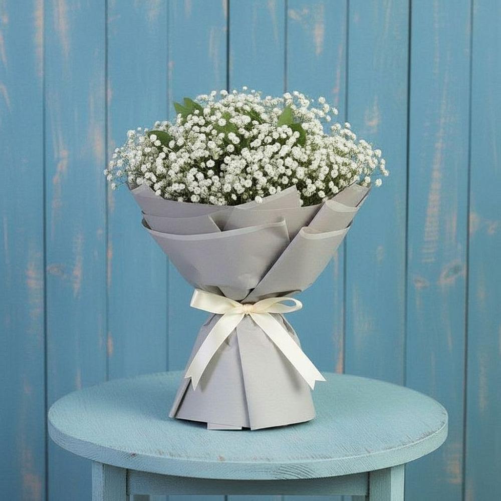 Букет цветов из: Гипсофила в Сосны