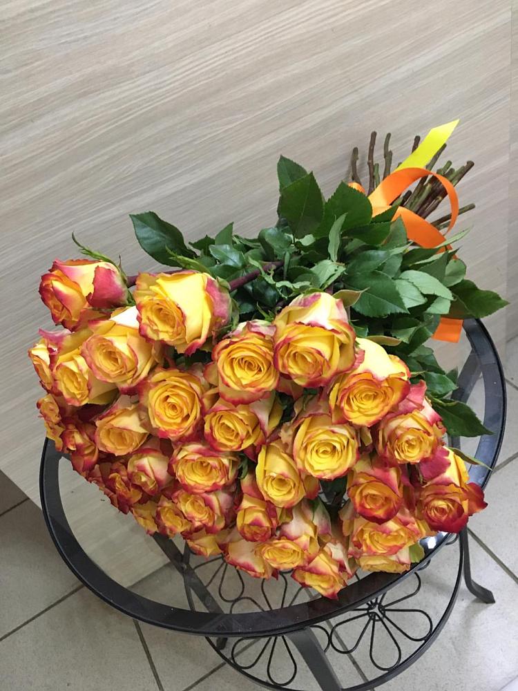 Букет Желтые розы в Сосны