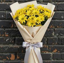 Букет цветов из:  Хризантемы в Сосны