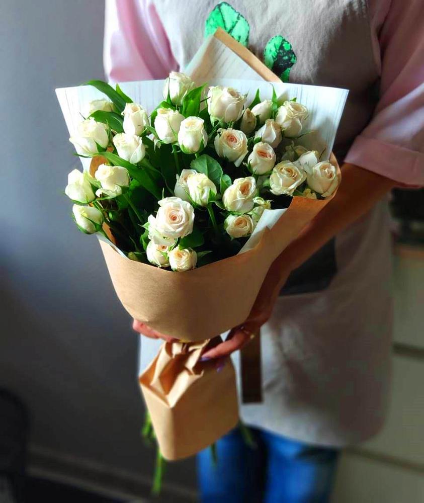 Букет цветов из: Розы в Сосны