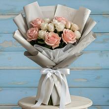 Букет цветов из:  Розы в Сосны