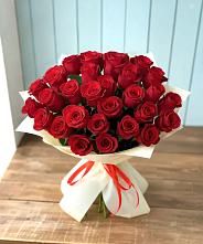 Букет 29 Красных роз в Сосны