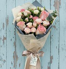 Букет цветов из:  Розы в Сосны