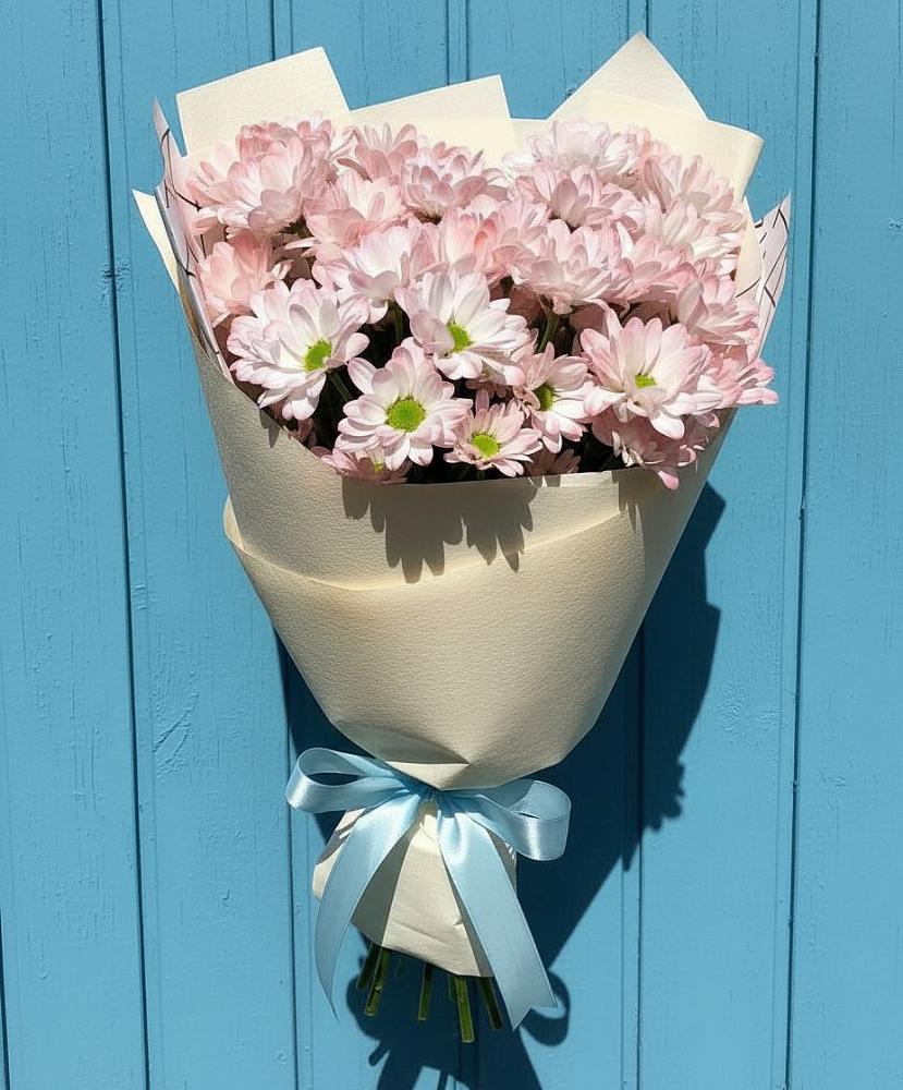 Букет цветов из: Хризантемы в Сосны