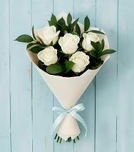 Букет цветов из:  Розы в Сосны