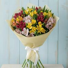 Букет цветов из:  Альстромерии в Сосны