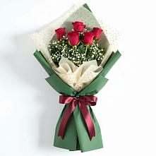 Букет цветов из:  Розы в Сосны