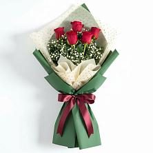 Букет цветов из:  Розы в Сосны